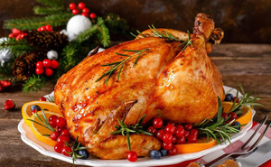 Baked stuffed turkey Baked stuffed turkey